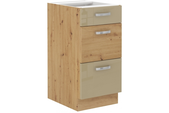 Szafka dolna z 3 szufladami 40 D 3S PREMIUM BOX